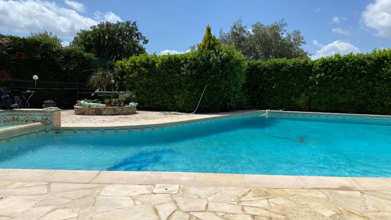 2 Pieces Rdc Villa Piscine La Roquette-sur-Siagne Exterior photo